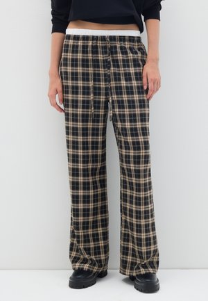 WIDE  - Pantaloni - check tartan