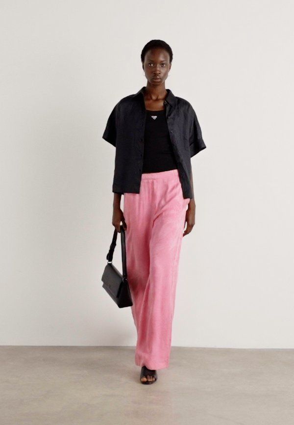 TANJETTA - Trousers - open purple3