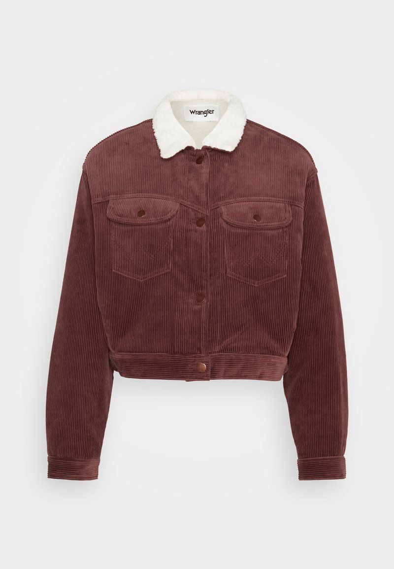 Wrangler Winterjas donkerbruin