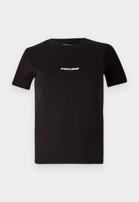 YONA SLIM TEE - T-Shirt basic - washed black white