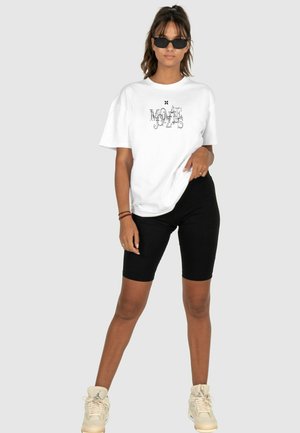 CLASSIC HEAVY OVERSIZED - T-shirts print - white