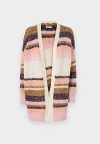 ONLALYSSA LIFE CARDIGAN - Cardigan - whitecap gray/golden spice/syra/papaya/fairy tale