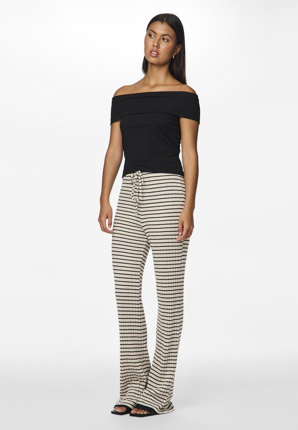 PCIRIS WIDE  - Trousers - birch4