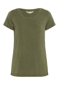 Unselected, burnt olive