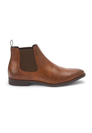 Korte laarzen - dark tan