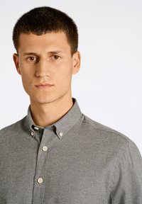Lindbergh BRUSHED SHIRT - Majica - grey