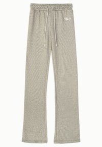 TIRANA SLIM LOUNGE PANTS - Παντελόνι - washed cozy beige/walnut brown