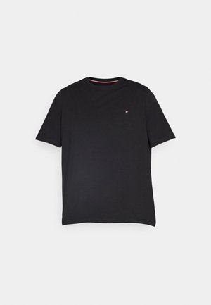 Tommy Hilfiger CORE STRETCH SLIM TEE - Pamata T-krekls - black