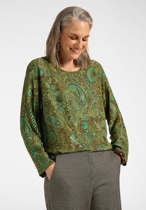 Elena Mirò, BLUSA STAMPATA PAISLEY - Blouse - verde