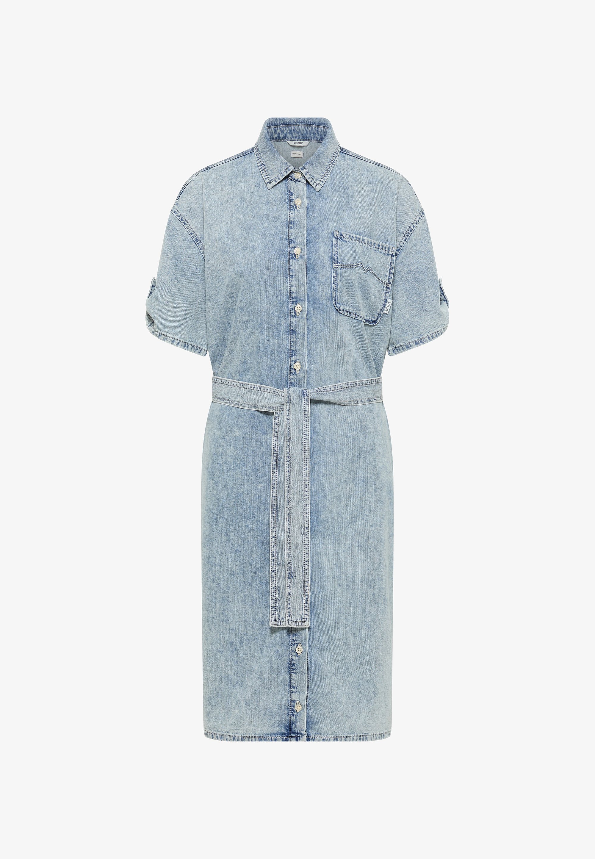 Mustang STYLE CAMILLA Robe en jean blau/bleu clair