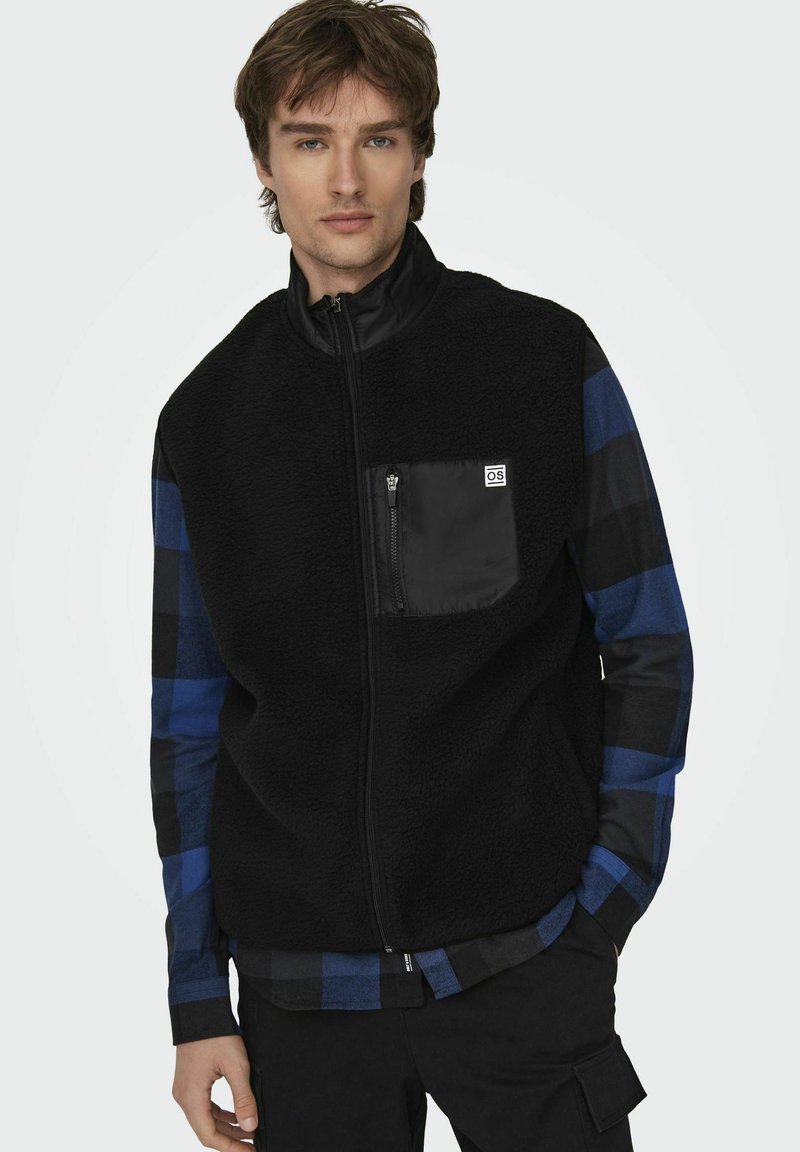 Only & Sons Chaleco - black
