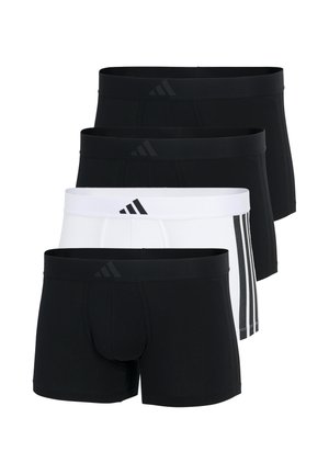 RETRO 4ER PACK ACTIVE FLEX - Boxer brief - schwarz weiß