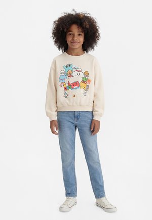 Lindex TOCA BOCA UNISEX - Melegítőfelső - light beige