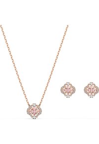 UNA MIXED CUTS CLOVER SET - Boucles d'oreilles - rose gold-coloured