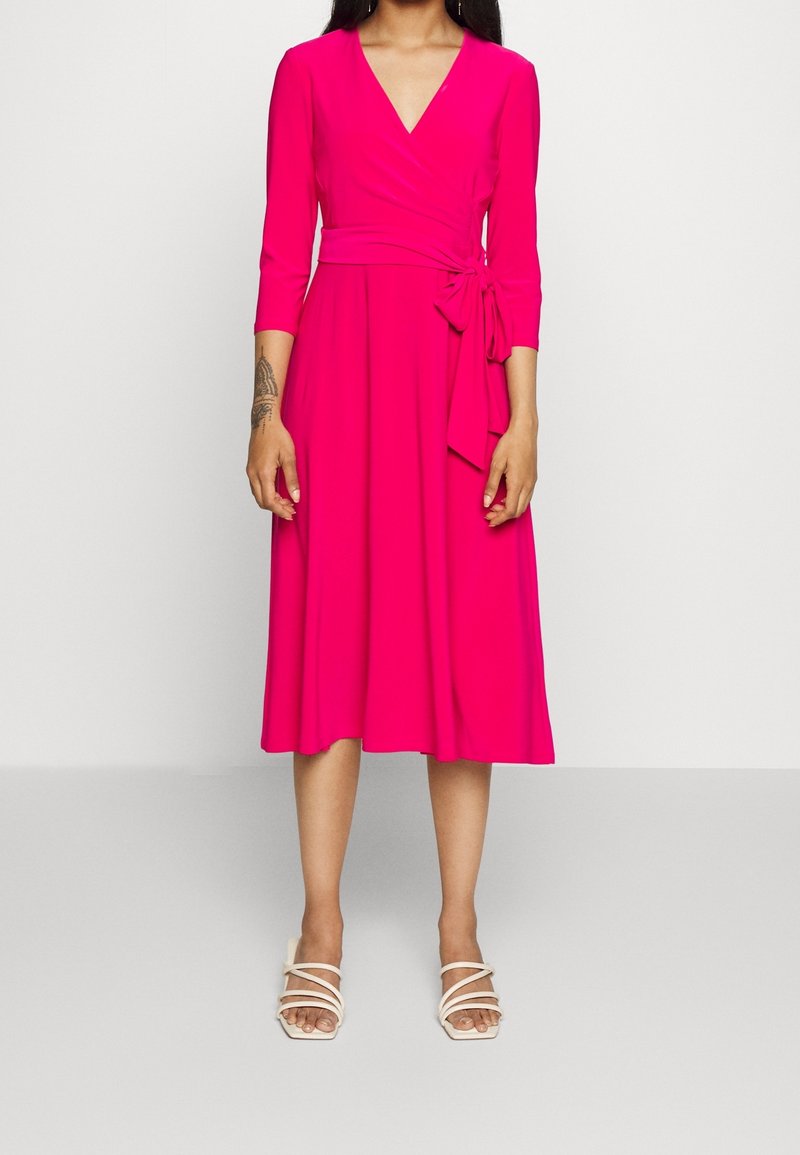 Lauren Ralph Lauren Petite Jerseyklänning - pink