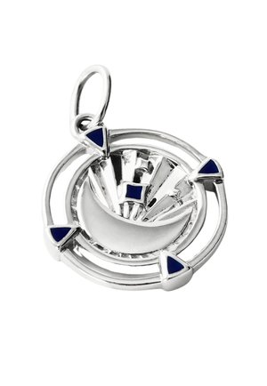 FORMA DE MEDALLA - Colgante - silver-coloured