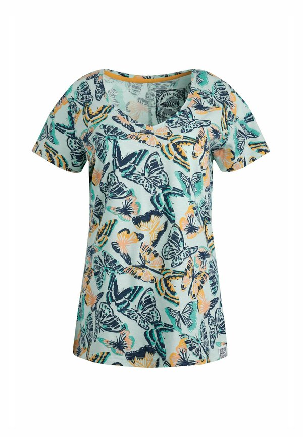 MERICA - Print T-shirt - seafoam2