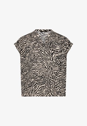 zero, Blouse - cream black