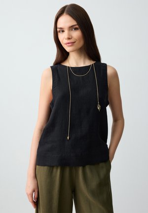 STONED - Bluse - black