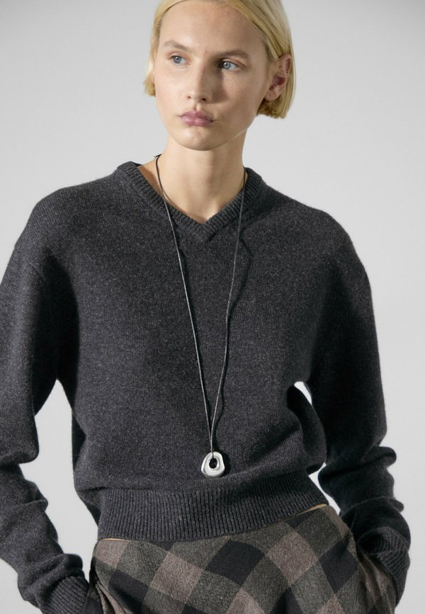 CHECK - A-line skirt4