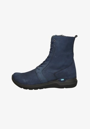 Wolky VIPER - Lace-up ankle boots - blauw
