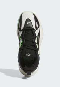 adidas Performance TRAE UNLIMITED  - Scarpe da basket - cloud white   green spark   off white