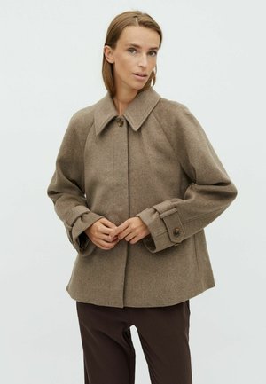 TARY - Leichte Jacke - greige melange