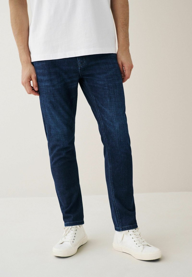 Next LIGHTWEIGHT STRETCH Slim fit jeans dark blue/blue Zalando.de