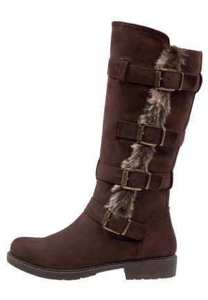 Botas camperas - dark brown