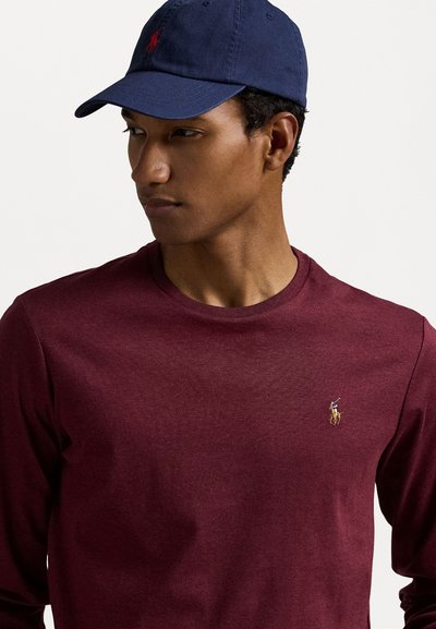 Polo Ralph Lauren LONG SLEEVE - Topper langermet - spring wine heather