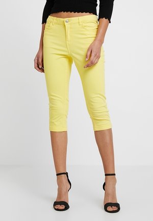 Short en jean - yellow