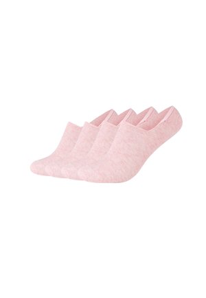 camano, INVISIBLE LOW FOOTIES UNISEX 4 PACK - Füßlinge - rosé melange