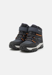 Geox HIMALAYA BOY ABX - Stivaletti stringati - navy/black