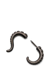 Bronse blekksprut-armbånd med tentakler. Bøyd form med hevet sugekoppsdetaljer, teksturert overflate og metallbakside for sikker bruk.