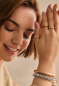 Next SPARKLE MOLTEN- REGULAR FIT SET - Ringe - gold tone