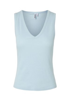 Pieces, PCBELLA V-NECK TANKTOP - Top - skyway