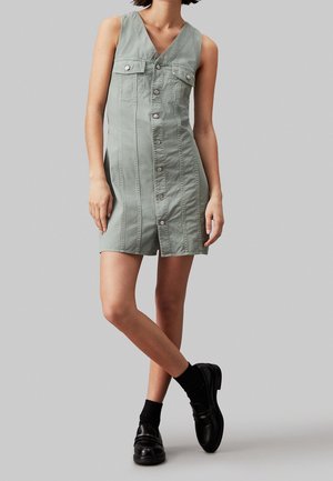 Robe en jean - grey