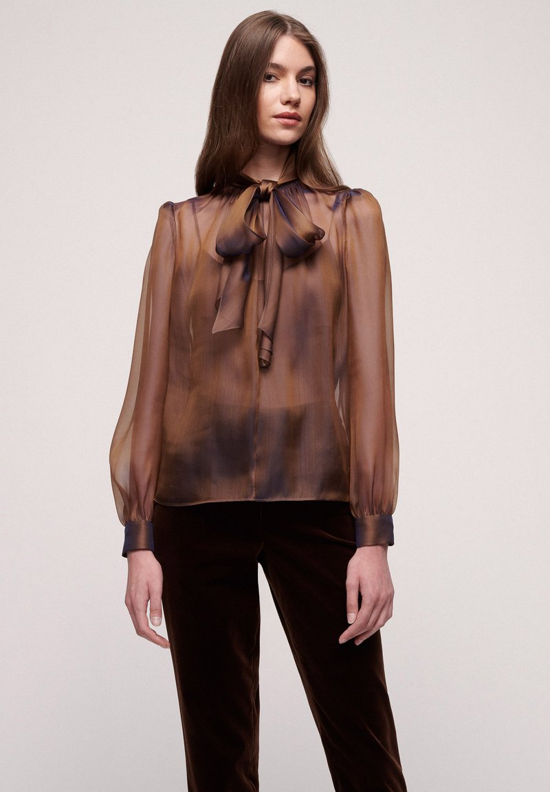 Luisa Spagnoli - LUCCICHIO - Blusa - marrone, Ampliar