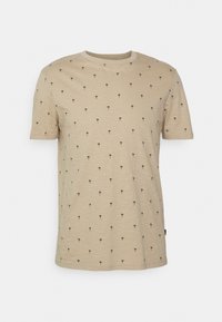 Pier One - Trükipildiga T-särk - beige Väikepilt 1