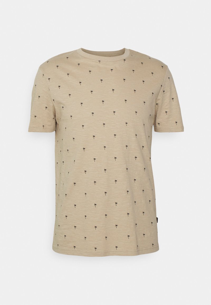 Pier One - Trükipildiga T-särk - beige, Suurenda