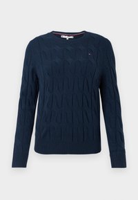 SOFT CABLE  - Strickpullover - dark night navy