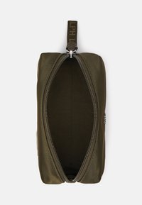 Lauren Ralph Lauren NYLON COSMETIC POUCH - Toalettmappe - dark olive/dark olive