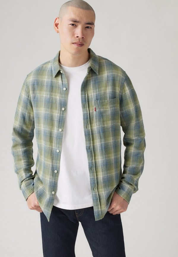 SUNSET POCKET STANDARD - Shirt - sage