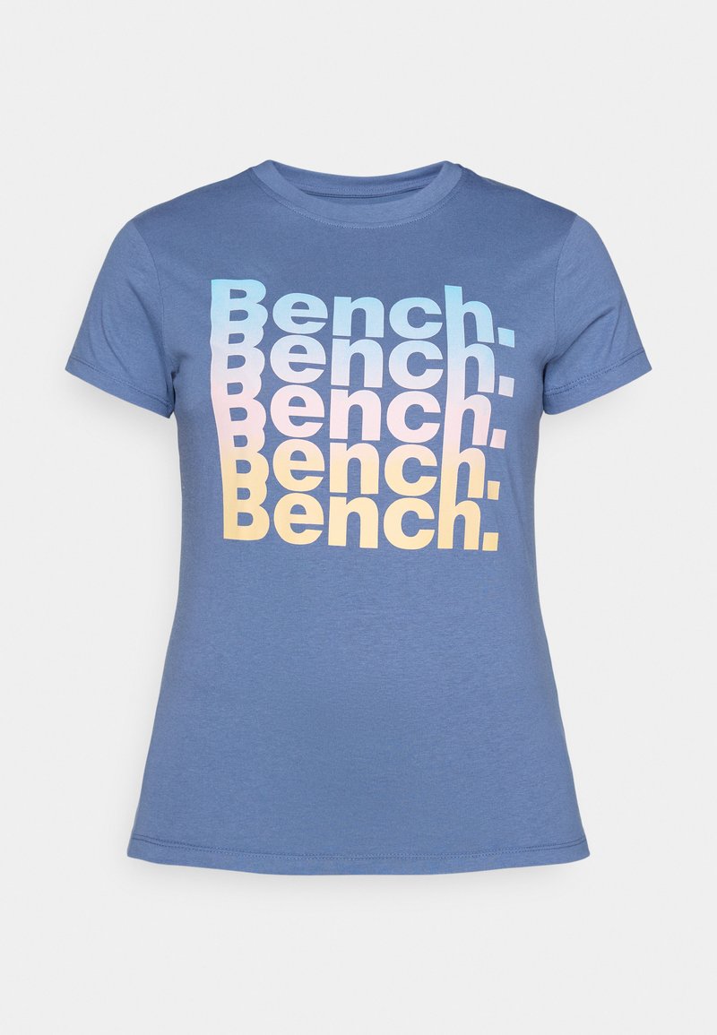Bench T-shirt print blauw Bench T-shirt print blauw