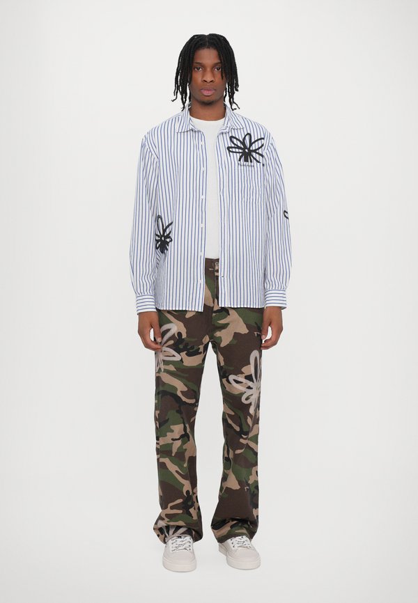 SHIRT FLOWERS UNISEX - Button-down blouse