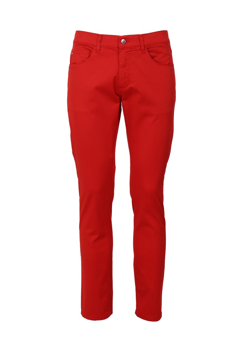 Harmont Blaine TASCHE Jeans slim fit rosso screziato