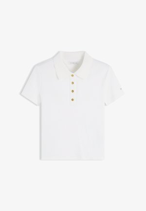 Tommy Hilfiger, BUTTON - Poloshirts - ecru