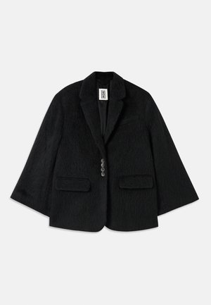 BIENA - Krátky kabát - black