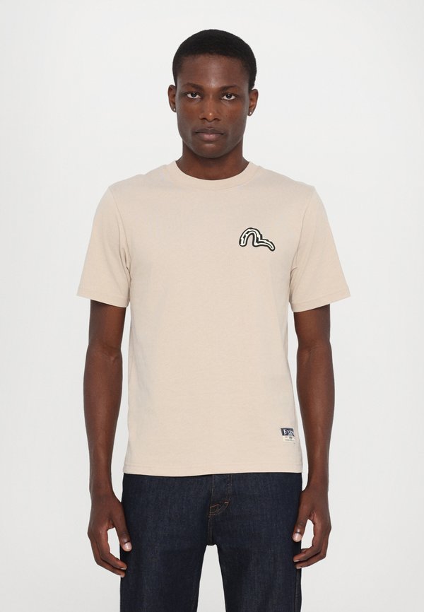 TOTEM DARUMA TEE - Print T-shirt - taupe