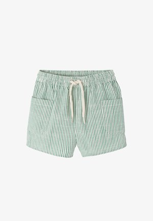Vertbaudet, Shorts - grün gestreift